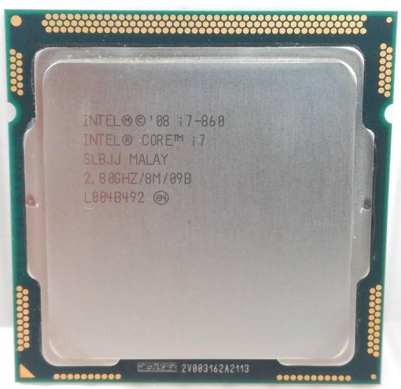Used Parts Multiple purchase allowed CPU Intel i7-860 2.8GHz TB 3.4GHz SLBJJ Soc