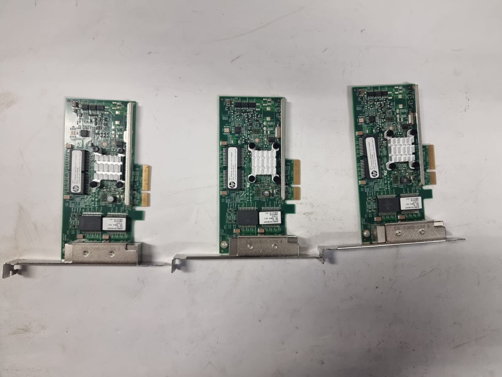 Lot of 3 HP Ethernet 1Gb 4-Port 331T Adapter Card 649871-001 / 647592-001