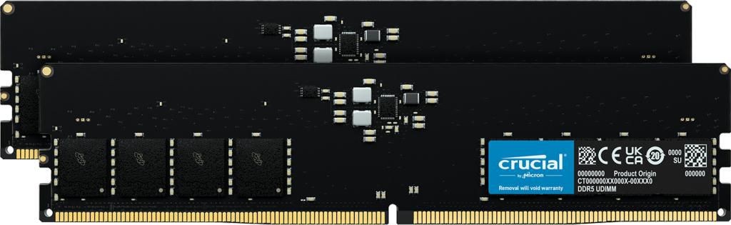 Crucial W128290776 CT2K16G48C40U5 Memory Module 32Gb 2X16 Ddr5 4800Mhz ~E~