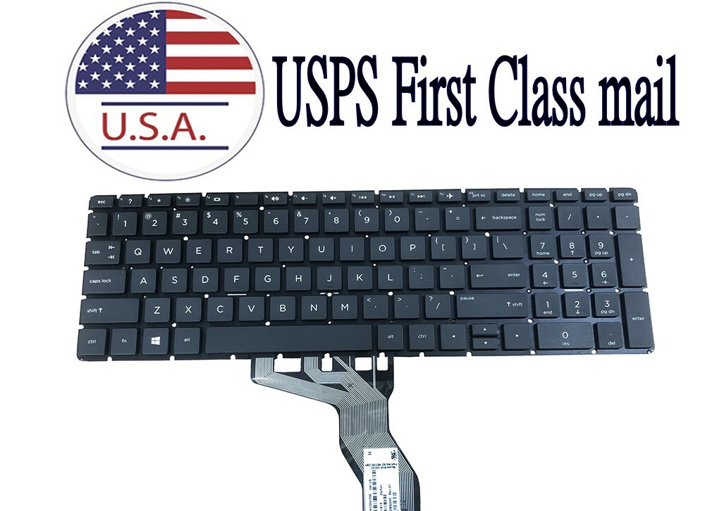 New HP 15-bs080wm 15-bs070wm 15-bs188cl 15-bs121nr Series Laptop Keyboard Black