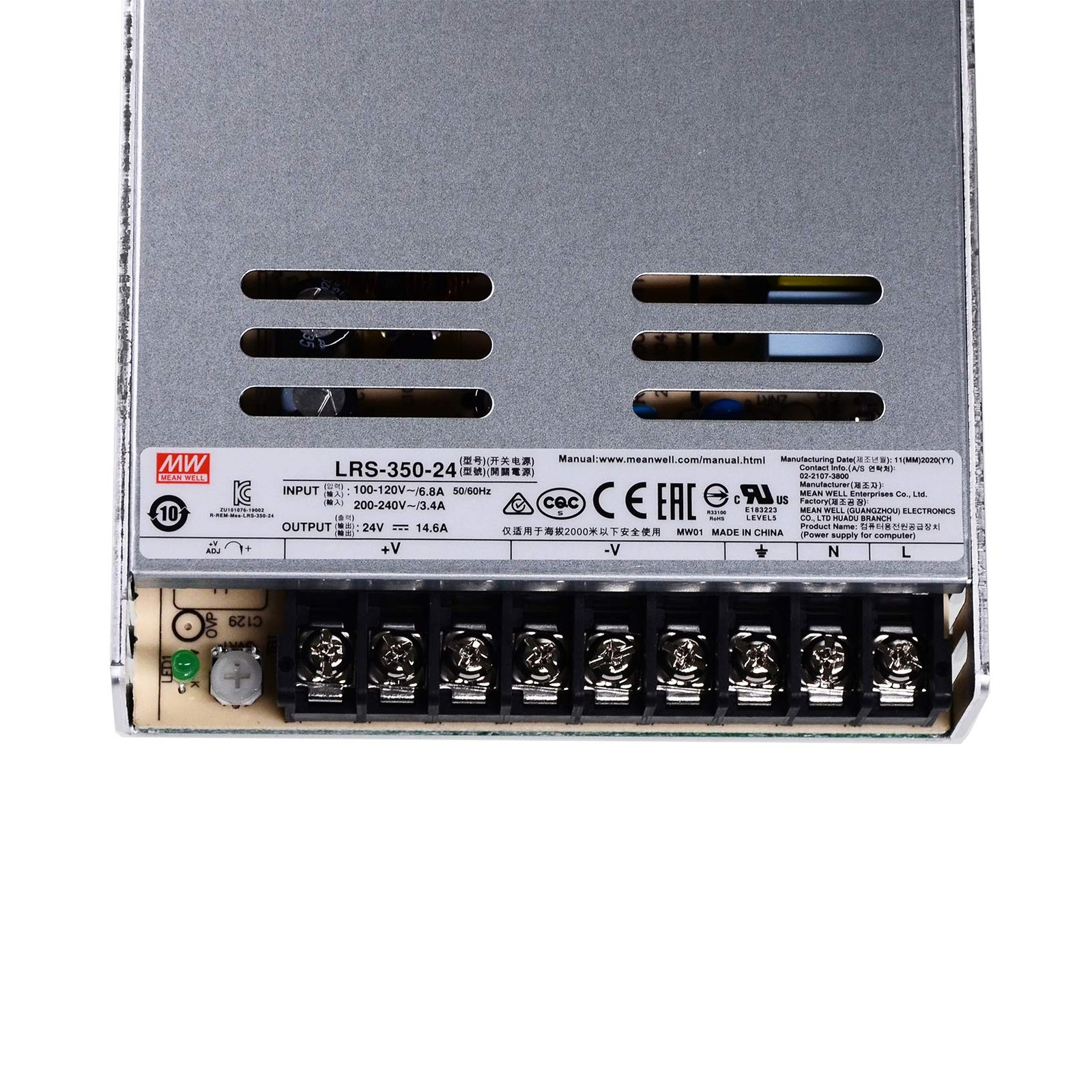 24V 14.6A 350W DC Switching Power Supply LRS-350-24