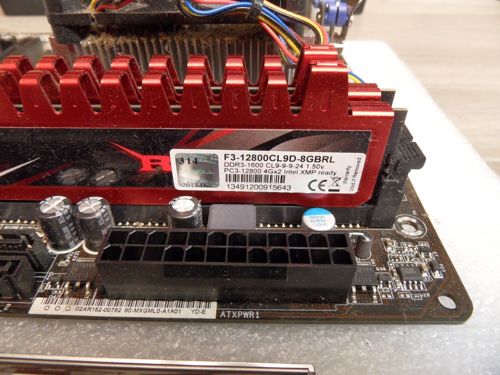 ASRock FM2A55M-DGS Motherboard FM2 With A10-6800K CPU And 8 Gb Ram I/O