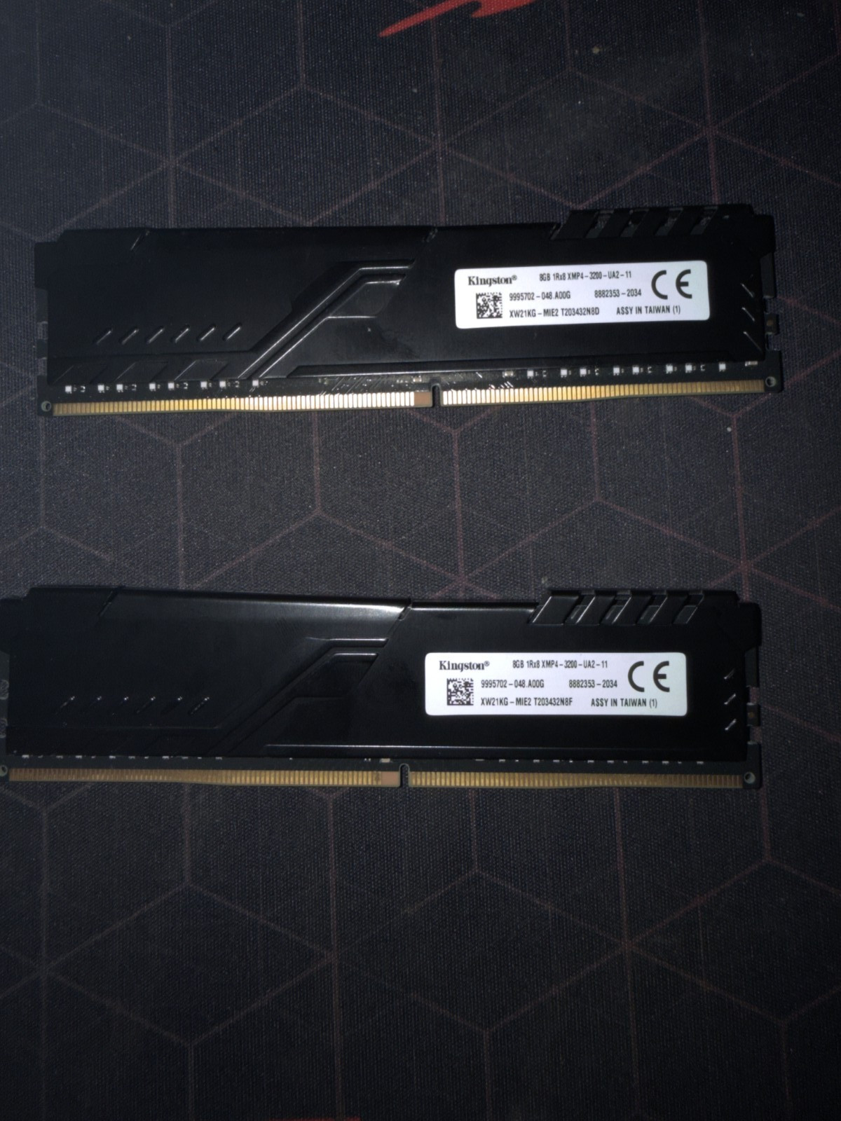 HyperX FURY 16GB (2x8GB) DDR4-3200 DIMM 288-Pin Non-ECC RAM Kit