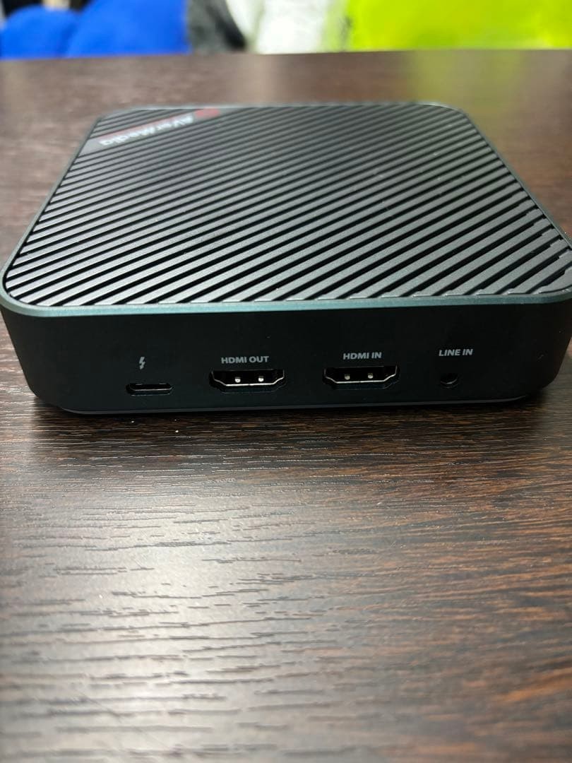 AVerMedia Live Gamer BOLT GC555 4K60 HDR Capture Card HDMI In TB3 External Japan