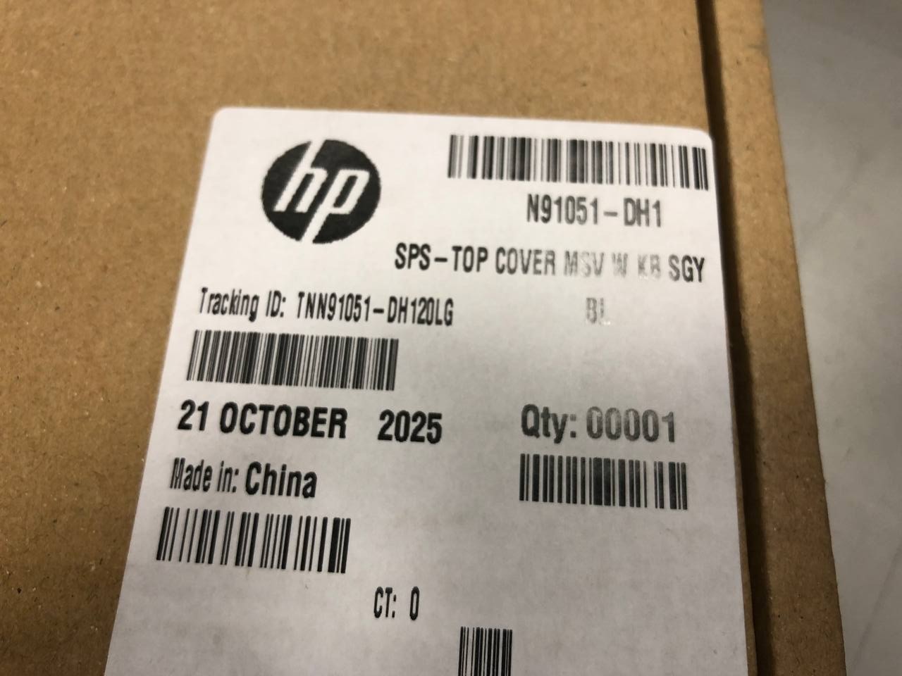 HP Envy x360 2-in-1 14-FA Palmrest w Nordic Backlight Keyboard n91051-dh1