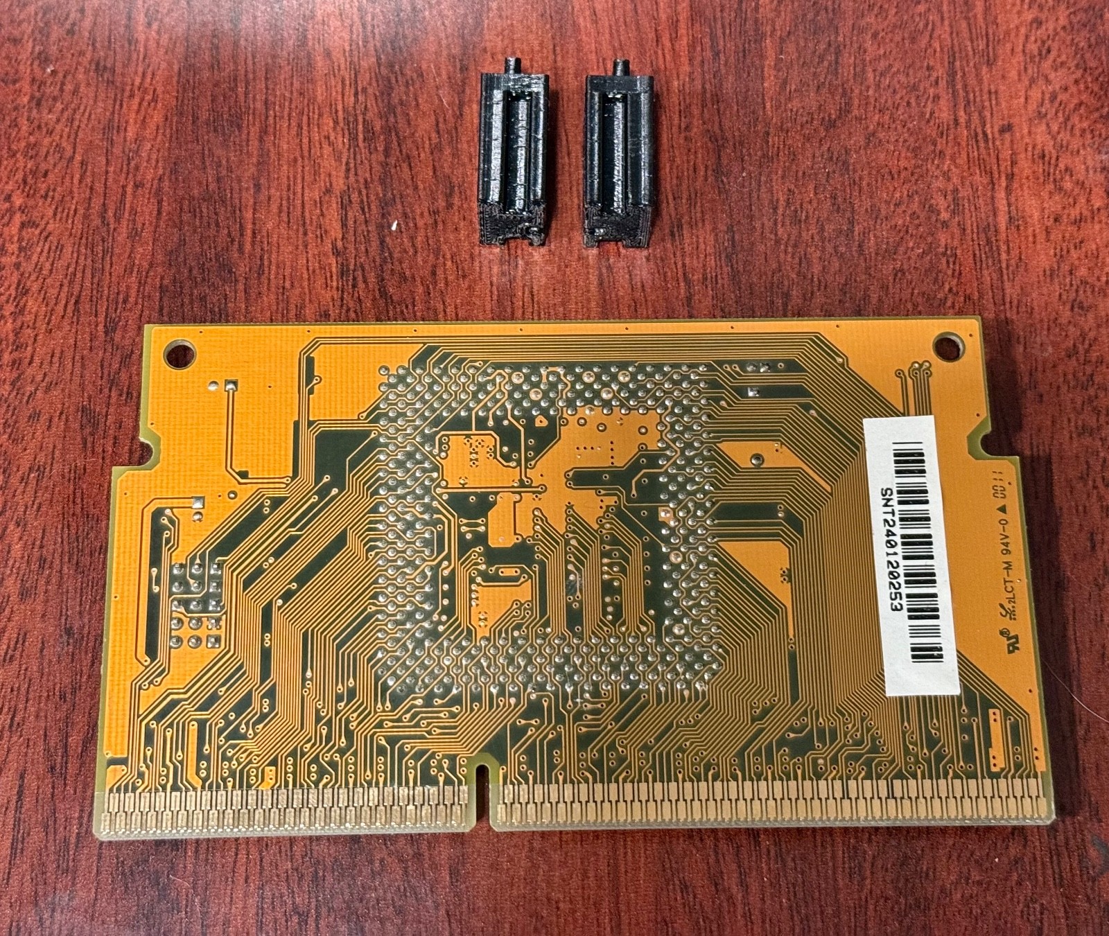 CPU CARD Ver 1.0 Socket 370 FC-PGA SlotKET 66-133 Mhz Converter Board + 1Ghz P3