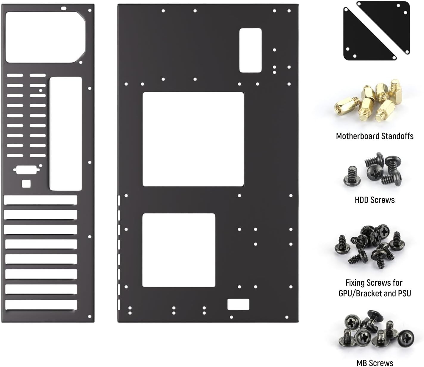 High-Quality SPCC Open Frame PC Case for Versatile Gaming and Business Builds