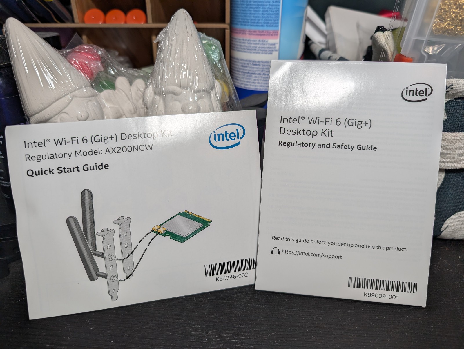 Intel WiFi 6 AX200 AX200NGW Wireless Card 802.11ax 160MHz Bluetooth 5.2