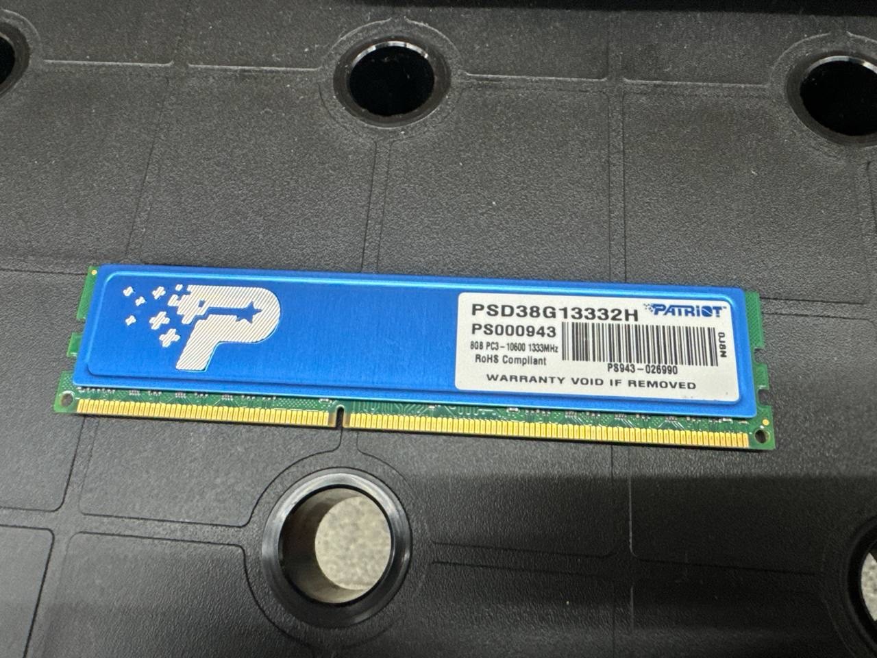 Patriot 8GB DDR3 1333MHz