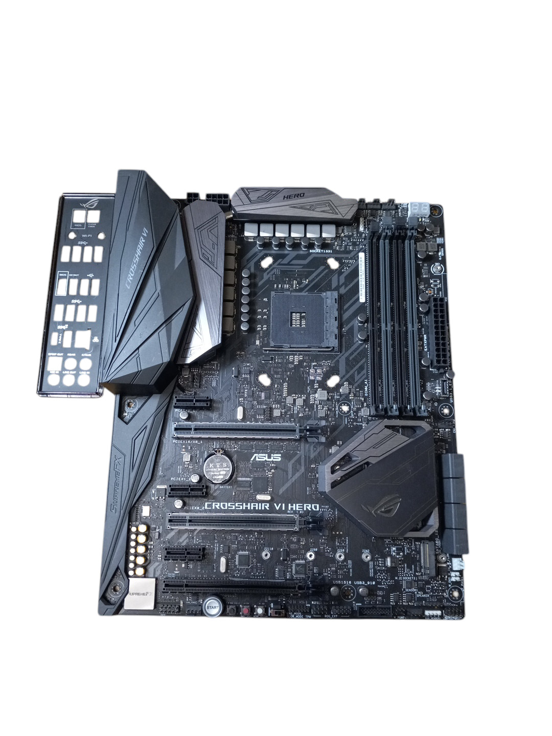 ASUS ROG CROSSHAIR VI HERO Socket AM4 AMD Motherboard 1ST Gen Ryzen Ready! works