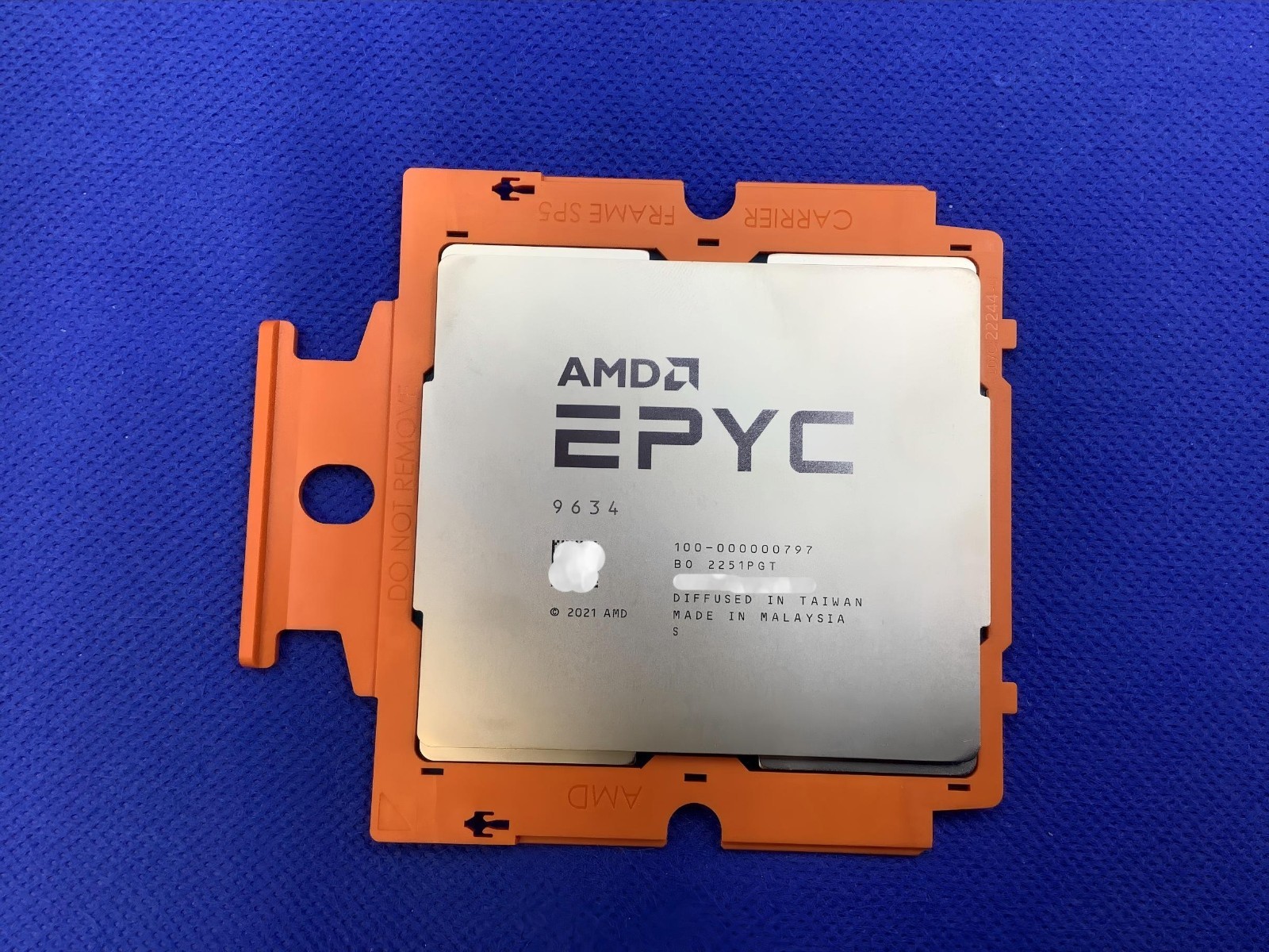 AMD EPYC 9634 84-Core 2.25GHz SP5 384MB 290W CPU 100-000000797 NO VENDOR LOCK