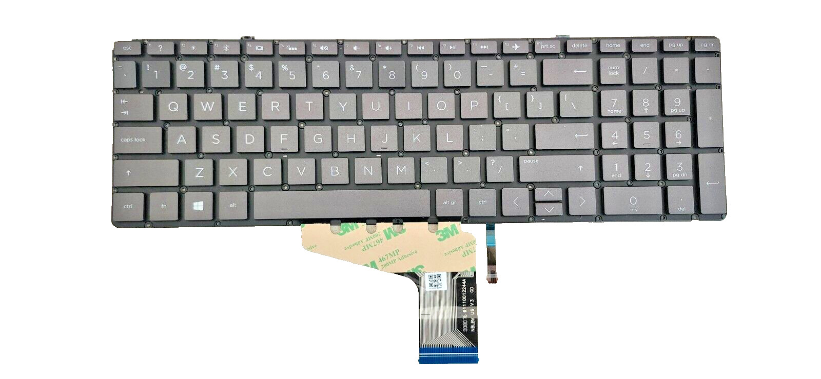 NEW US Keyboard Backlit for HP Spectre X360 15-CH 15-DF 15-CH011NR 15-DF0013DX