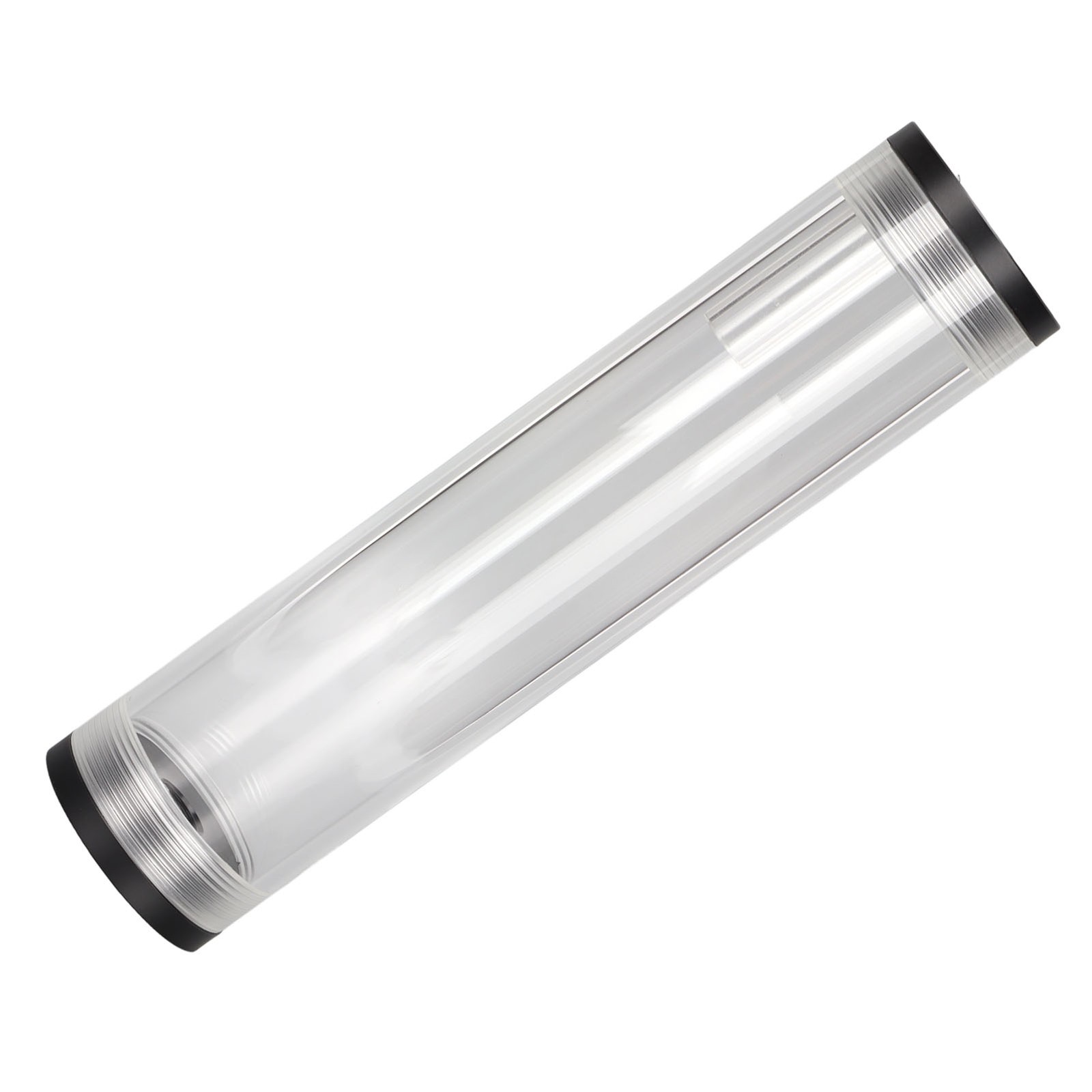Water Cooling Reservoir 210mm/8.3in Length Acrylic Plastic Material 3 Holes