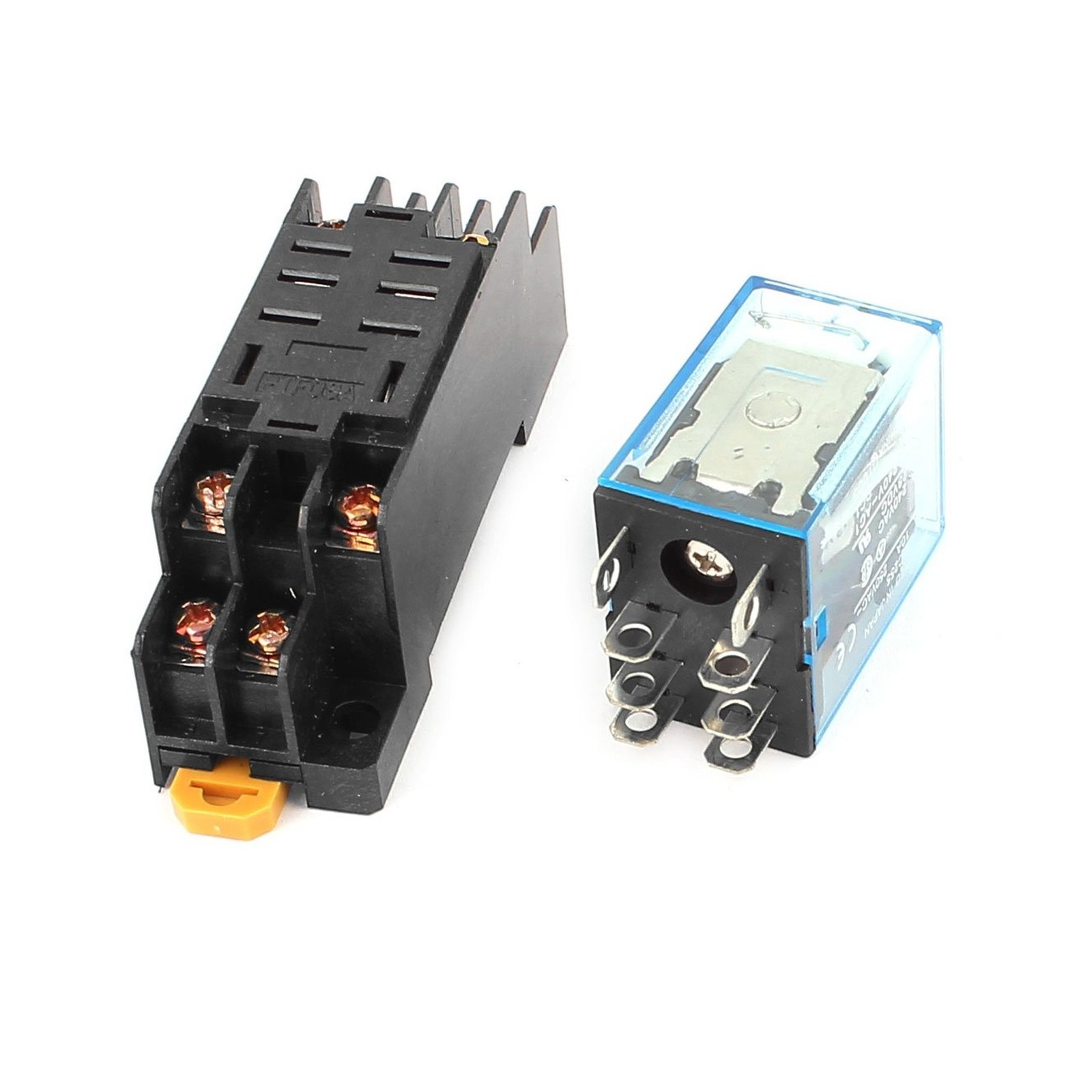 uxcell 2Pcs LY2N-J DC 12V 7.5A Coil Voltage 8Pin DPDT Power Ele… USA FAST SHIP