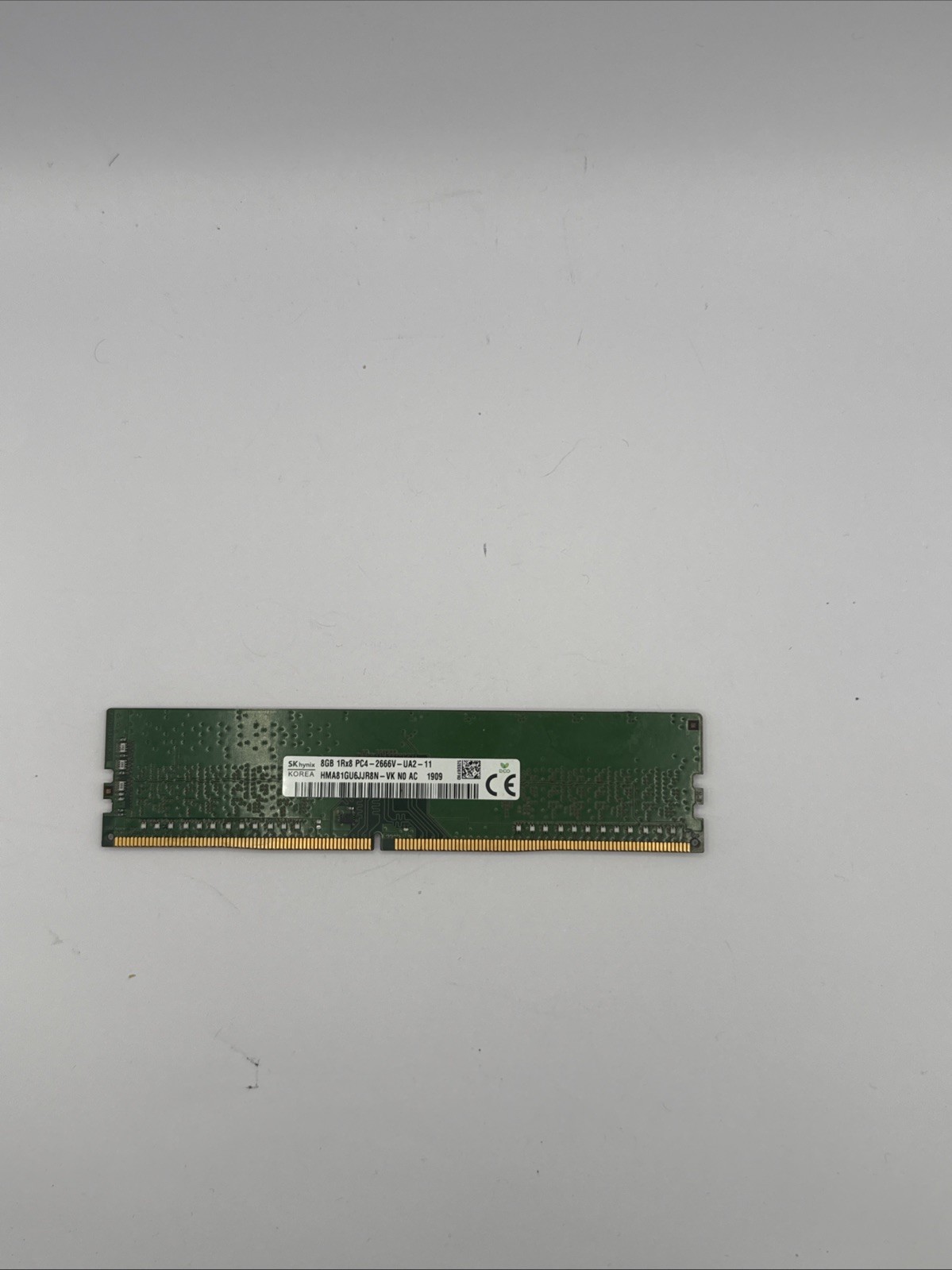 SK Hynix 8GB (1x8GB) PC4 2666V Desktop Ram HMA81GU6JJR8N