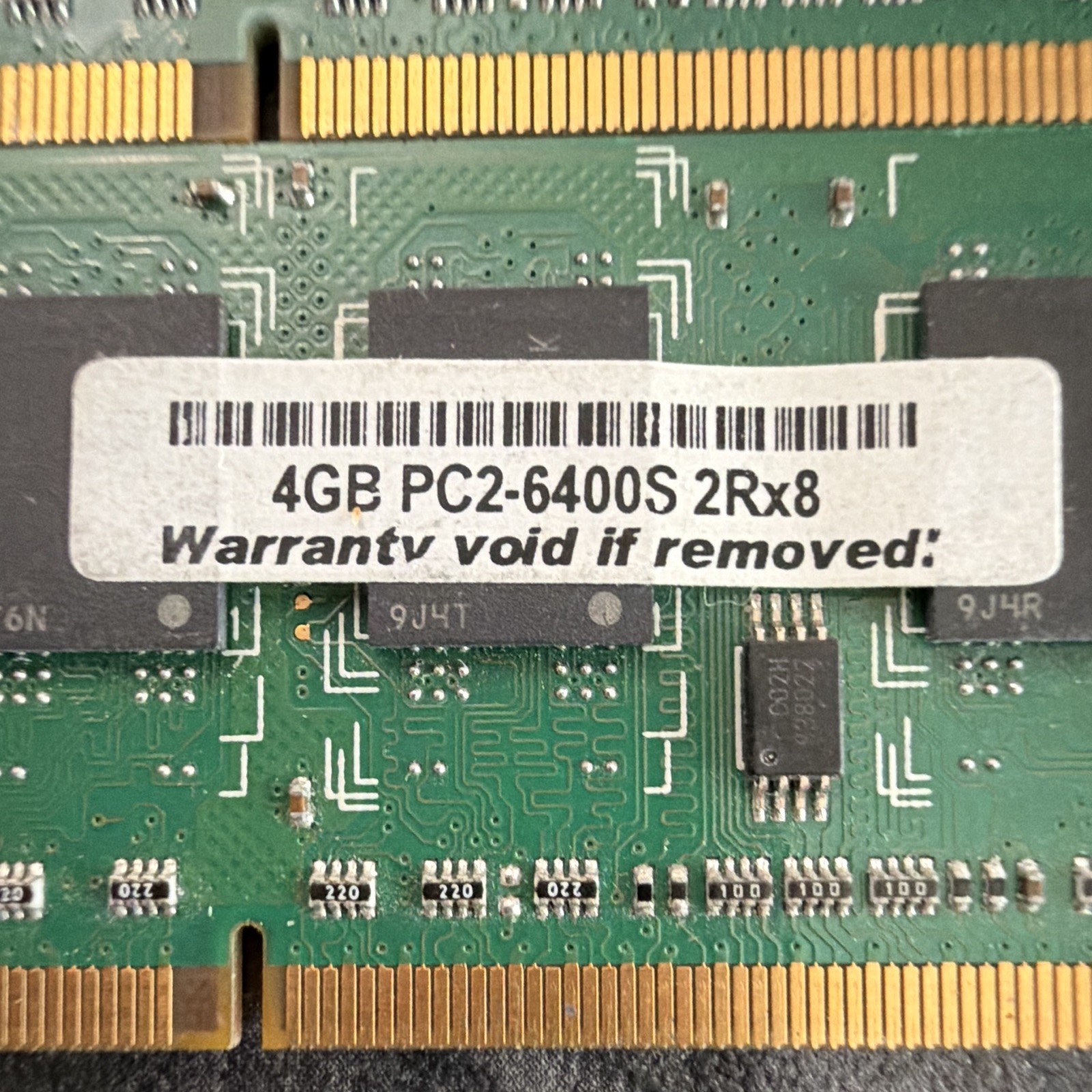 8GB (2x4GB) DDR2 SO-DIMM Non-ECC Unbuffered PC2-6400S 200-Pin 2Rx8