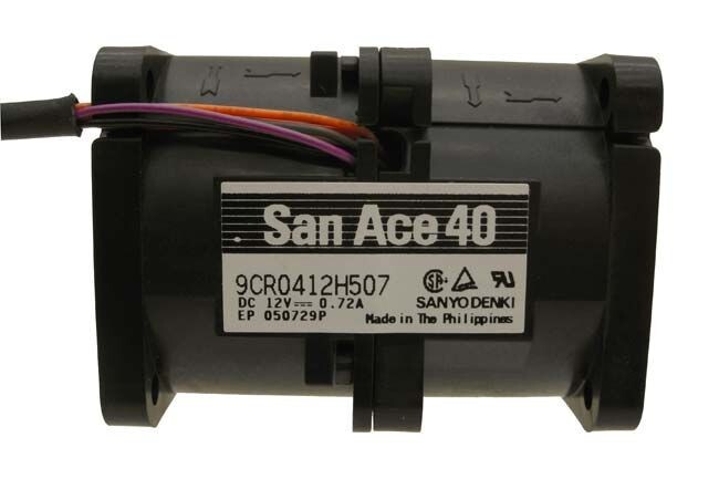 Sanyo 9CR0412H507 Fan Replacement for Supermicro PWS-801-1R (New / Genuine)