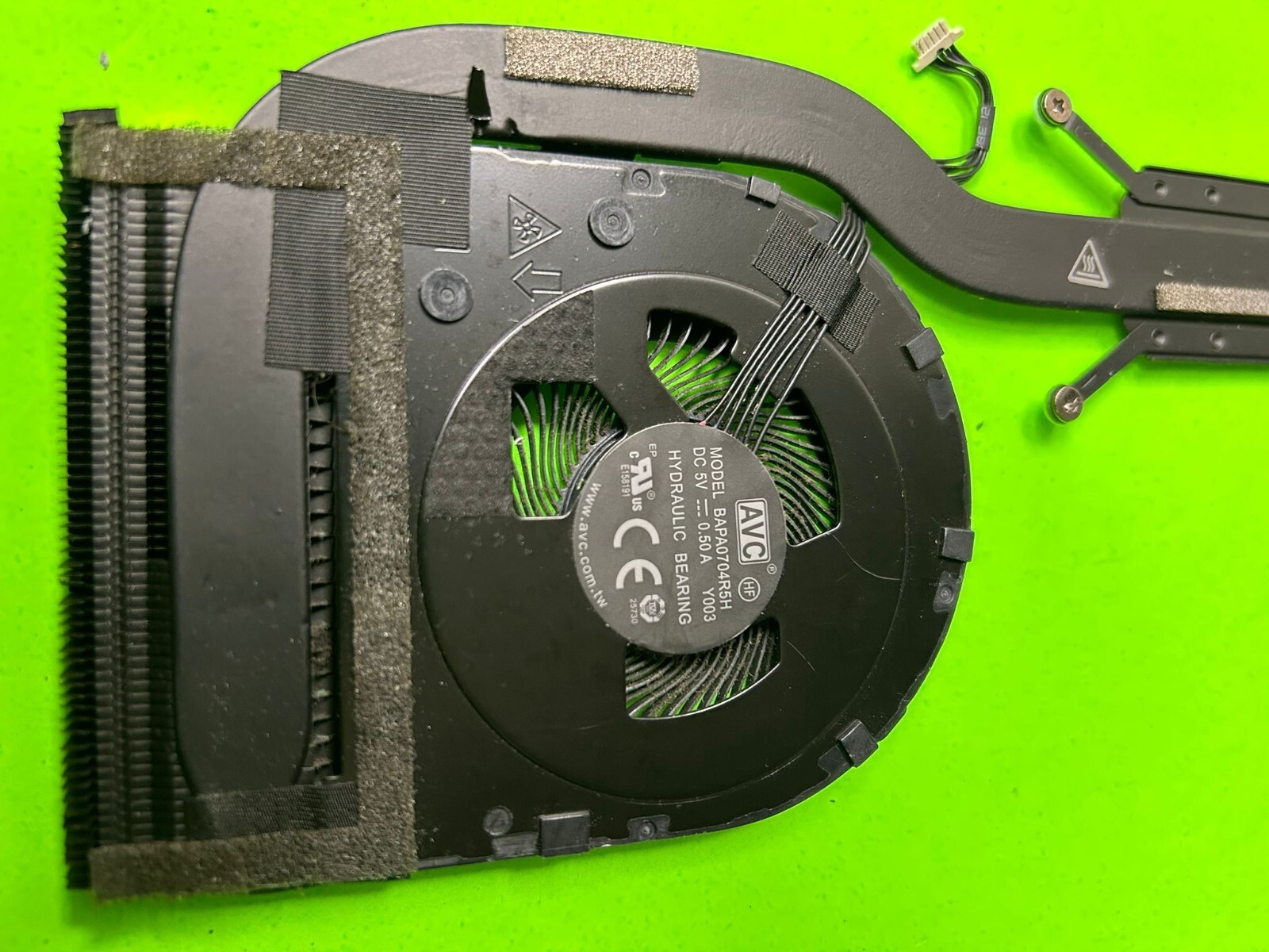 01AY994 Lenovo 5-Pin BGA 1528 CPU Fan w/Heatsink For ThinkPad T490s 01AY995 HH