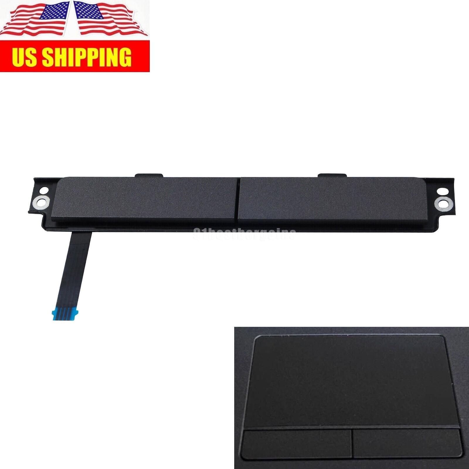 0GJR4K L&R Trackpad Touchpad Mouse Button For Dell Latitude 7300 7400 Black