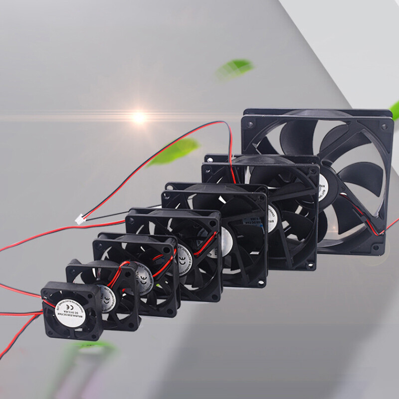 DC Fans 5V 12V 24V PC Computer Cooling Fan Brushless 40 50 60 70 80mm 90mm 120mm