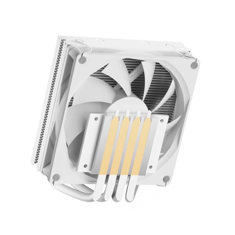 Plastic Metal CPU Cooling 4 Heat Pipe 3800RPM 4 Heat Pipe CPU Radiator Replace