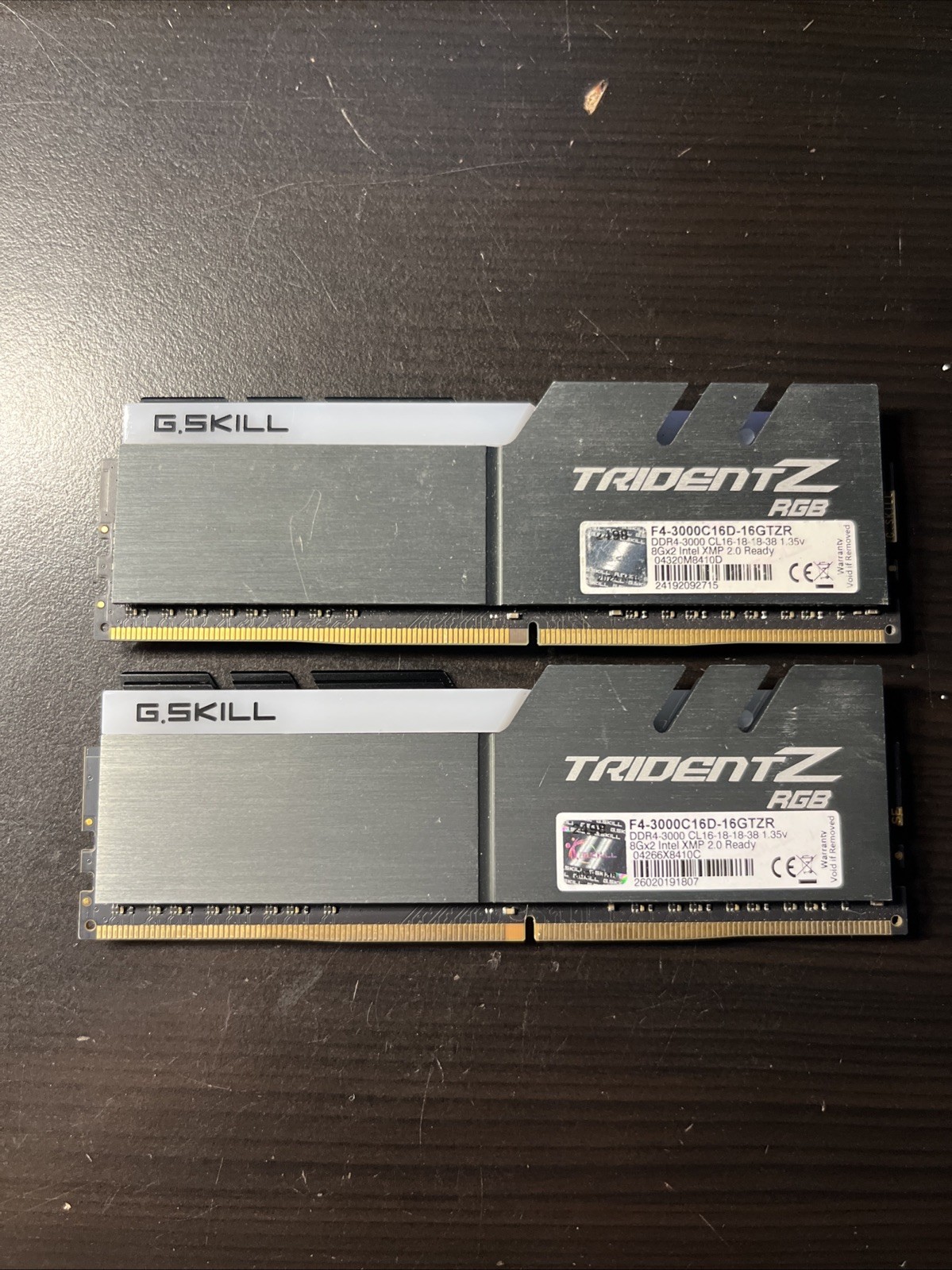G. SKILL Trident Z RGB 16GB (2 x 8GB) PC4-24000 (DDR4-3000) Memory…