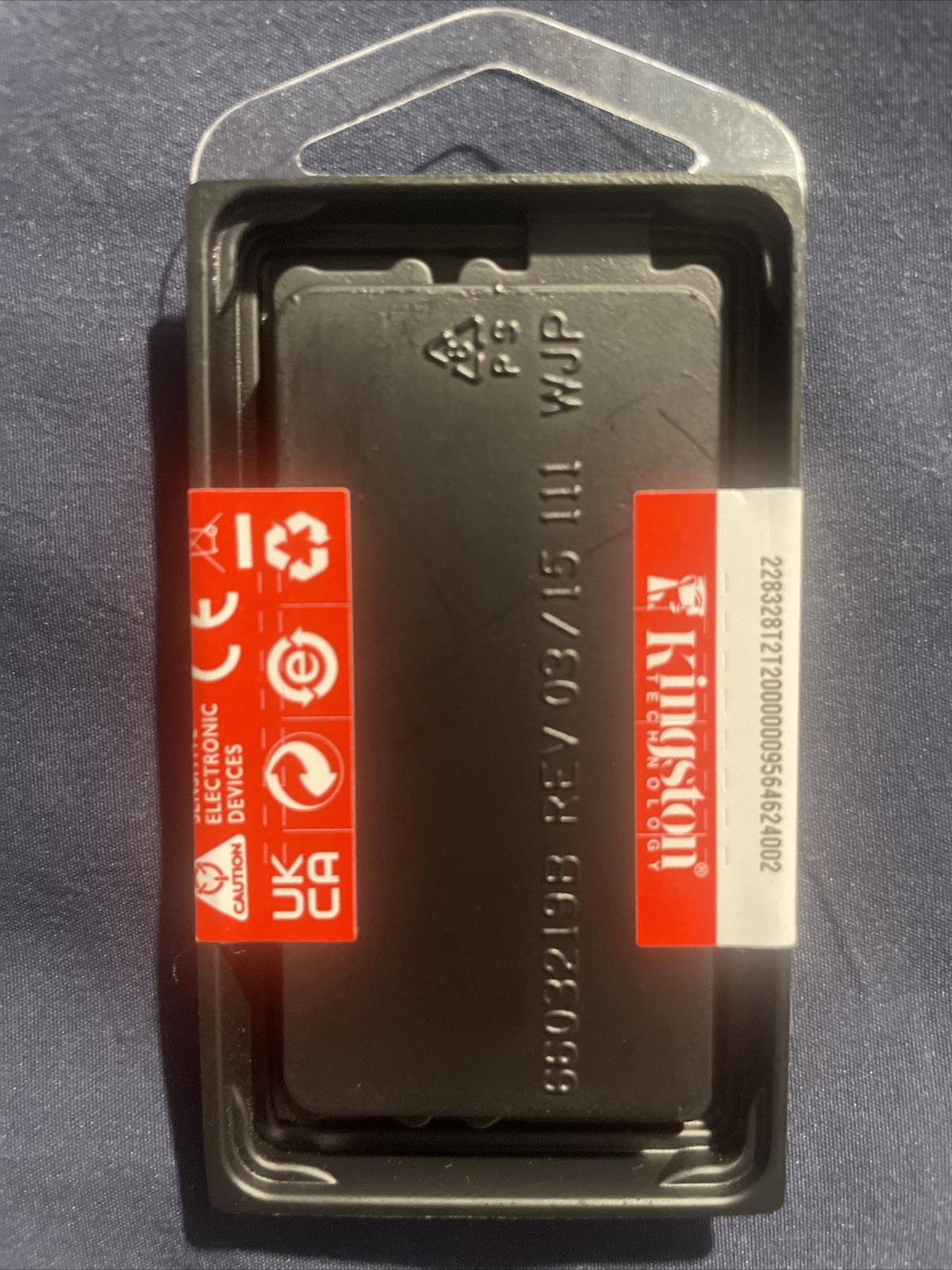 Kingston ValueRAM KVR16LS11S6/2 DDR3L-1600 SODIMM 2GB/256Mx64 CL11 Notebook
