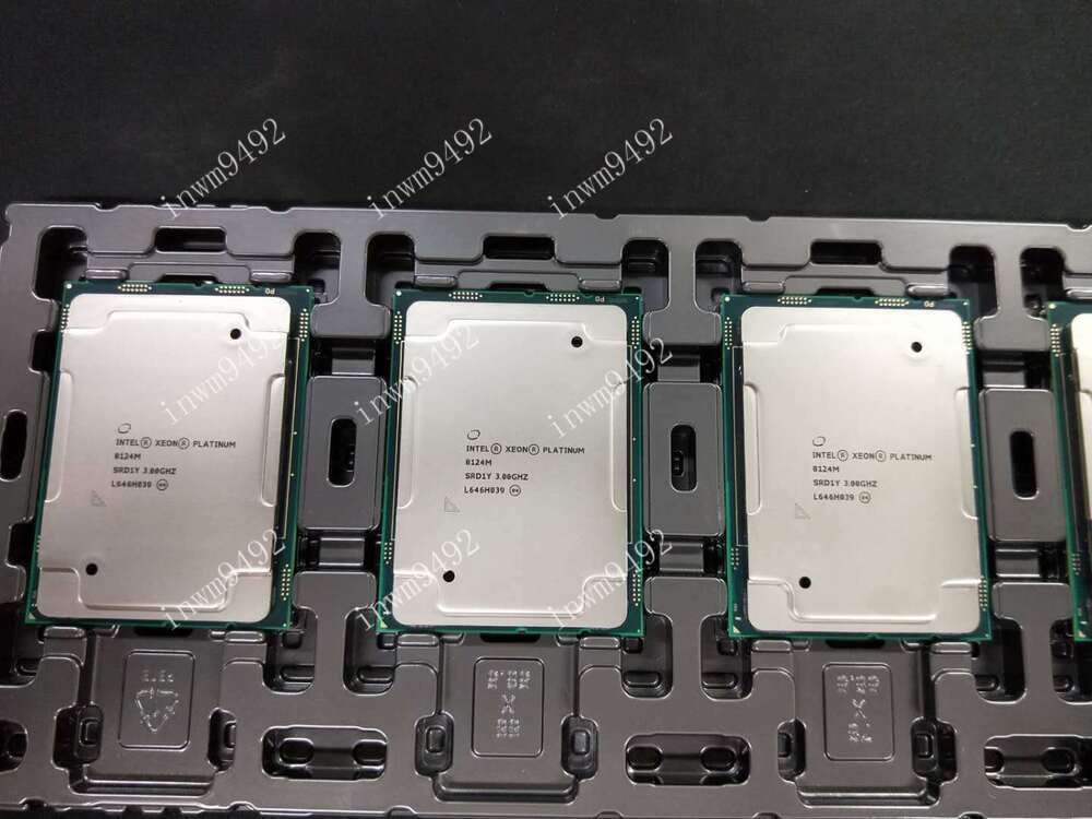Intel Xeon Platinum 8124m QS 18c 3.0GHz 240w 24.75mb lga3647 CPU processor