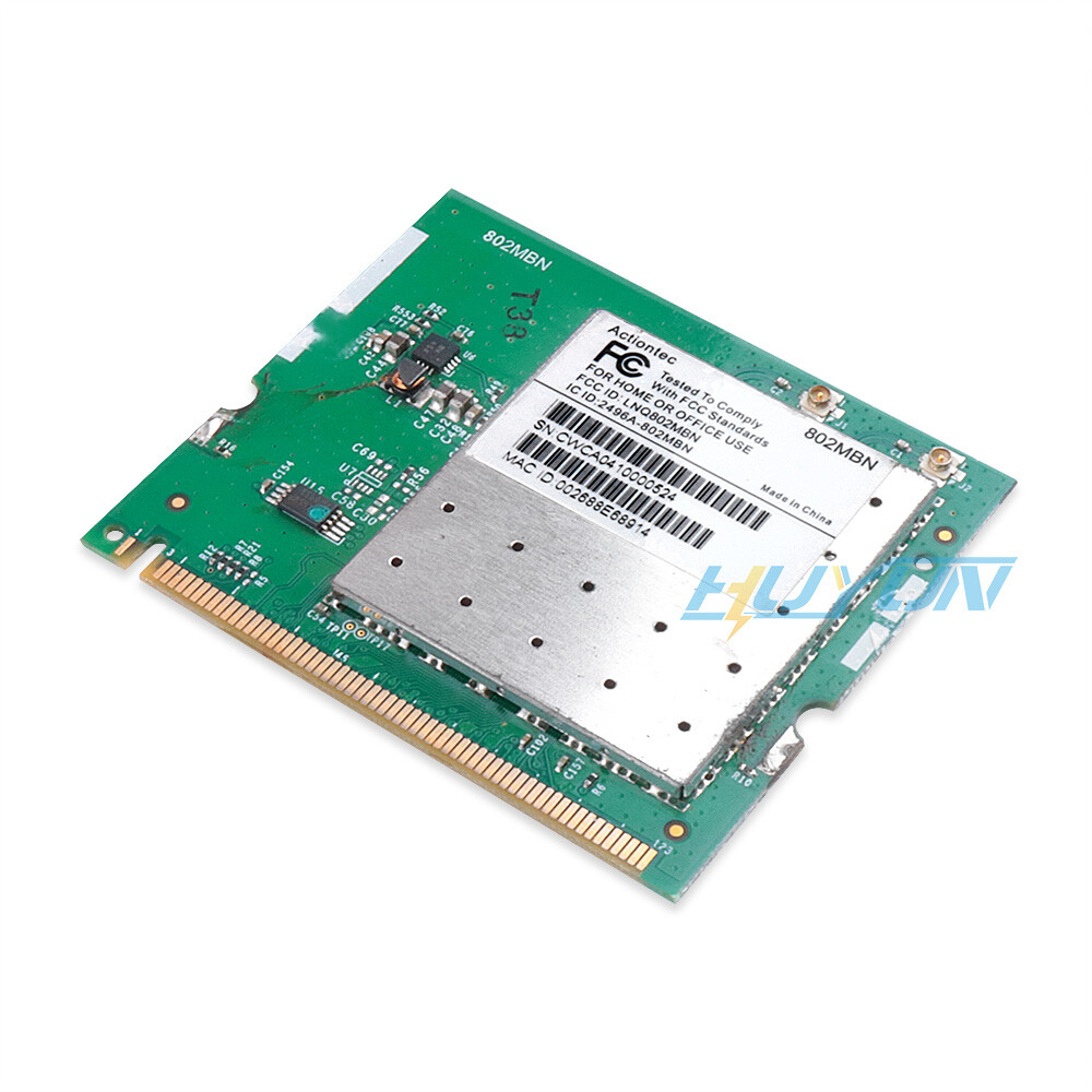 NEW BCM943224 Dual band 2.4 & 5.8GHZ Wi-Fi WLAN 802.11n MINI PCI Wireless Card