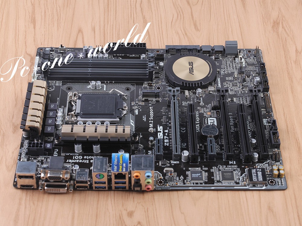 ASUS Z97-A Motherboard Socket 1150 DDR3 Intel Z97 DVI HDMI USB 3.1 100% working