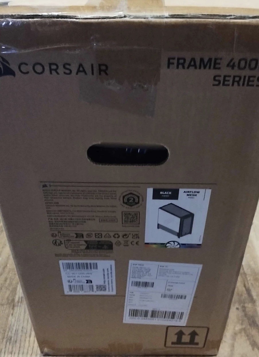 CORSAIR – FRAME 4000D RS ARGB ATX Mid-Tower PC Case – Black