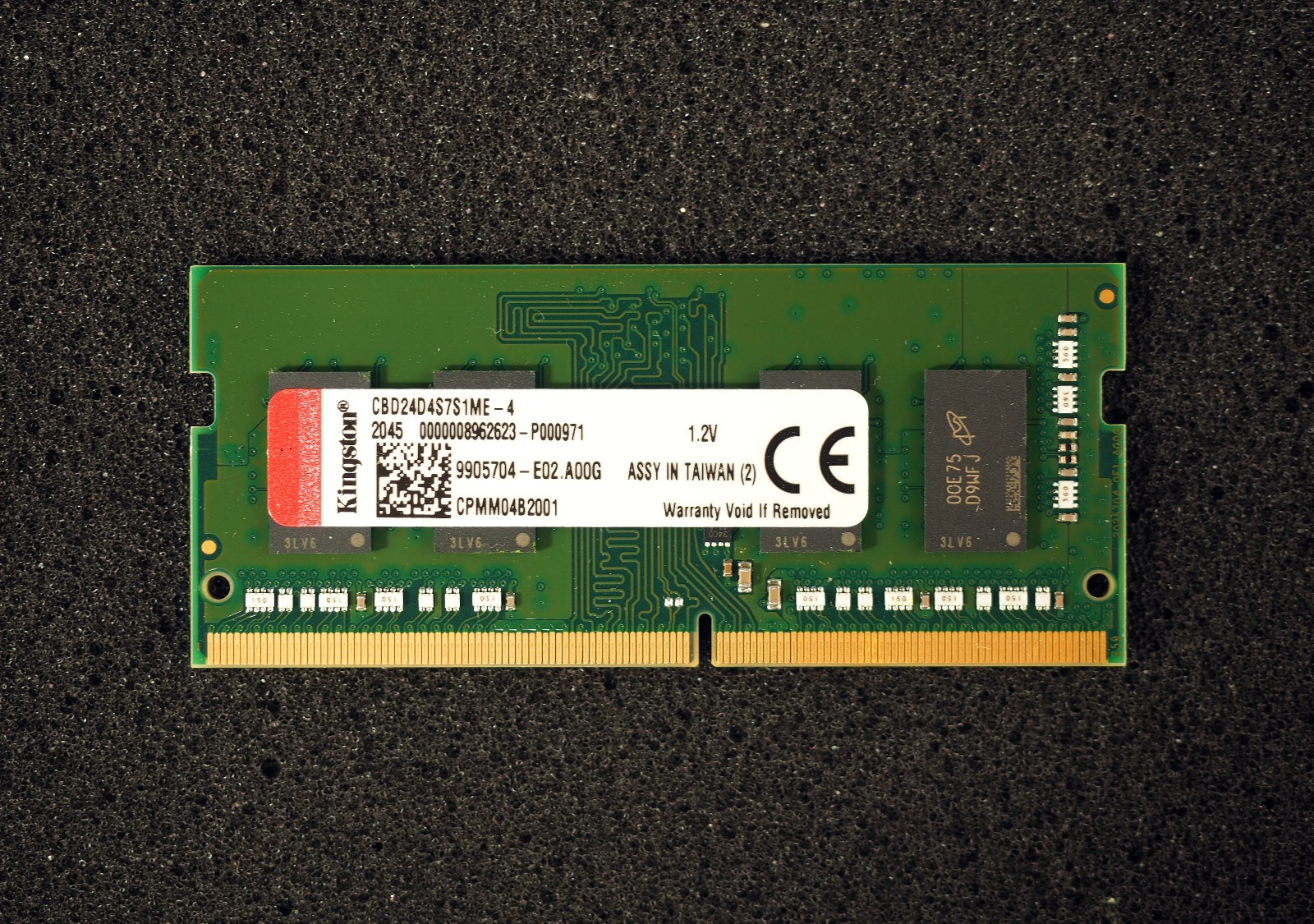 8GB (2x4GB) DDR4 SODIMM – Kingston CBD24D4S7S1ME-4 – 2400MHz / PC4-19200 -Laptop