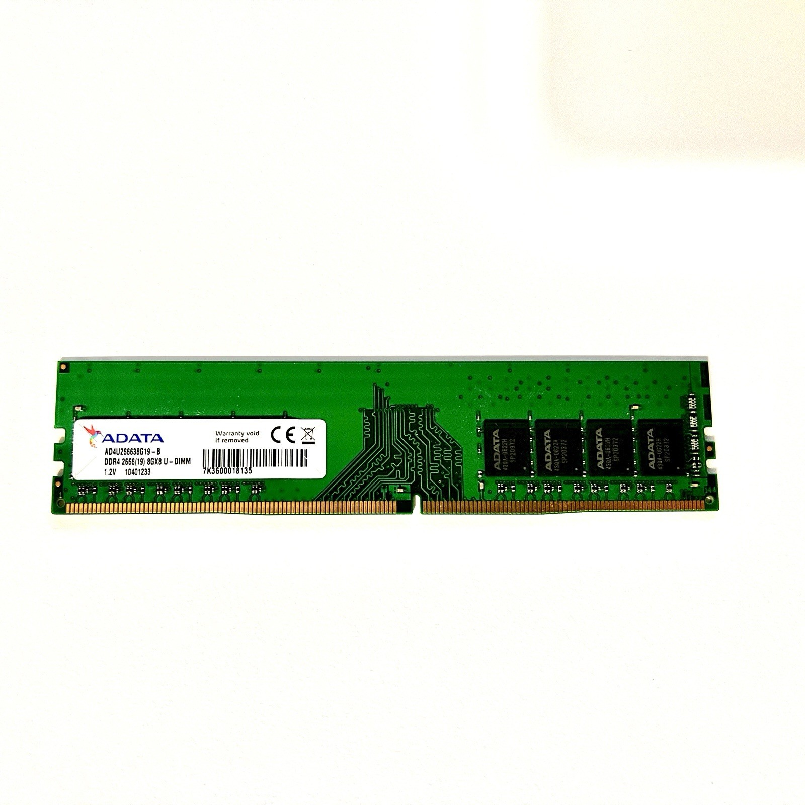 ADATA 10401233 8GB (1x8GB) RAM DDR4 2666MHz AD4U266638G19-B