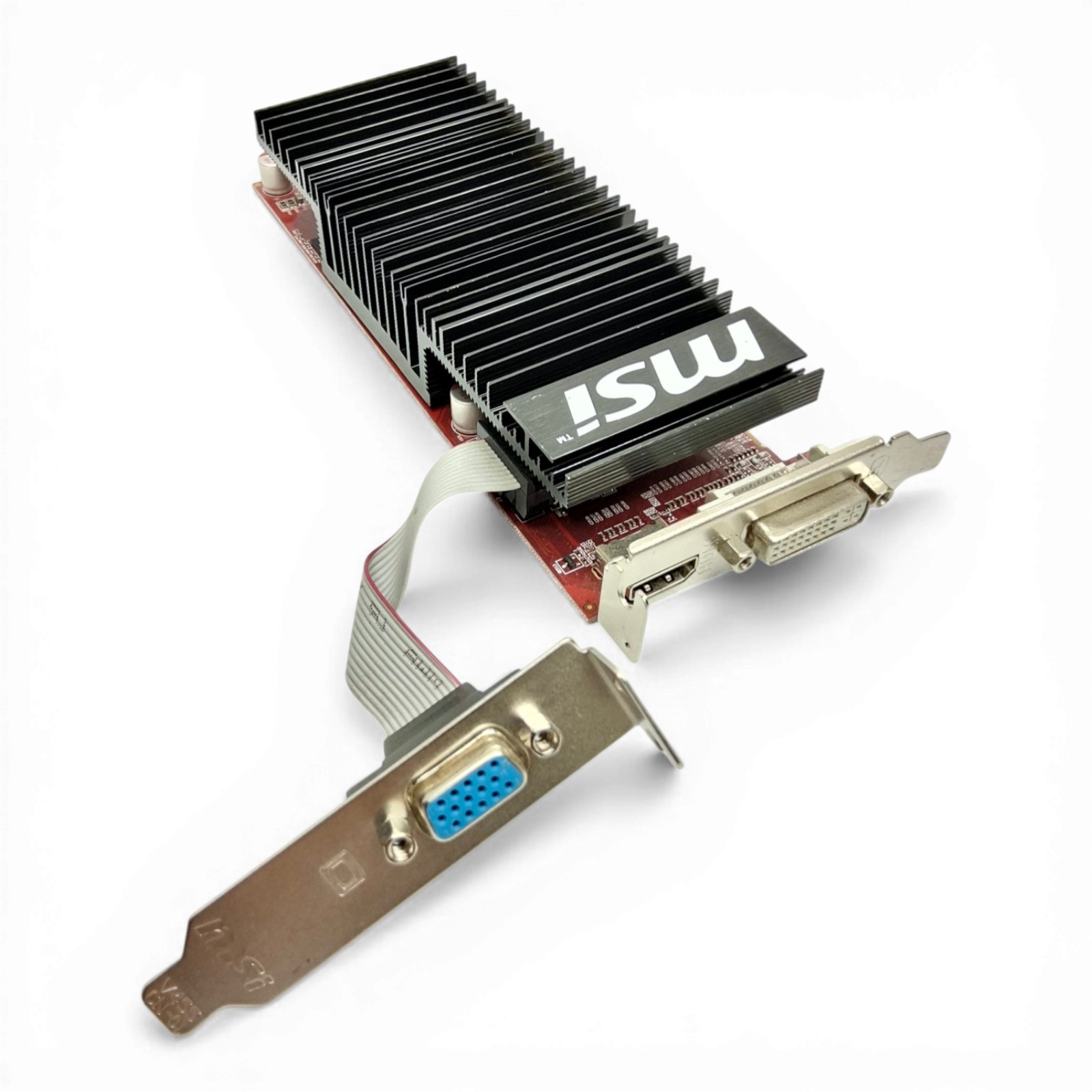 MSI Radeon HD 4350 1GB DDR3 Low Profile Graphics Card HDMI DVI VGA R4350 MD1GD3H