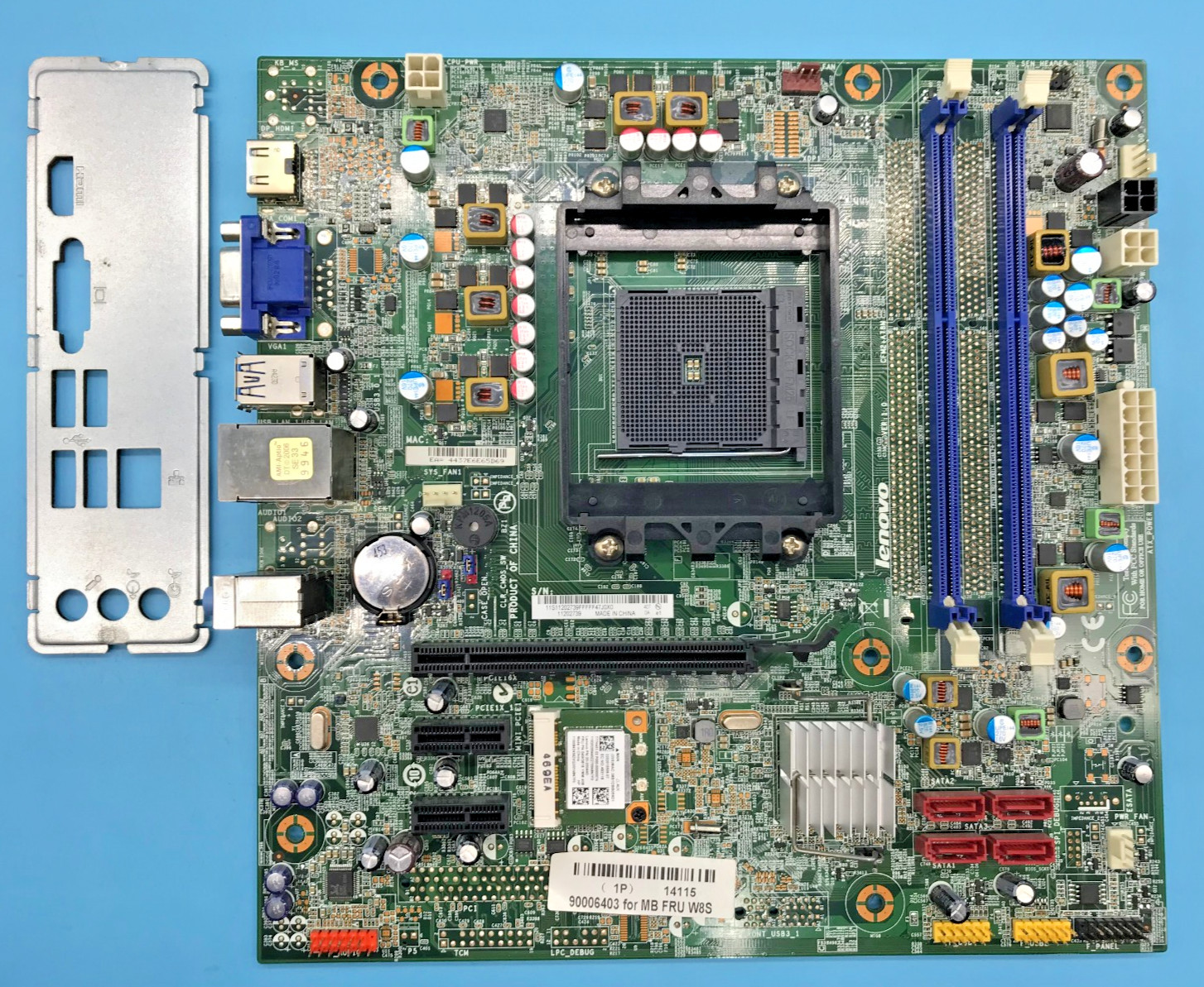 Lenovo CFM2+A78M RH50-55 D5055 Kaveri DDR3 mATX Socket FM2+ -with I/O Shield#MX98