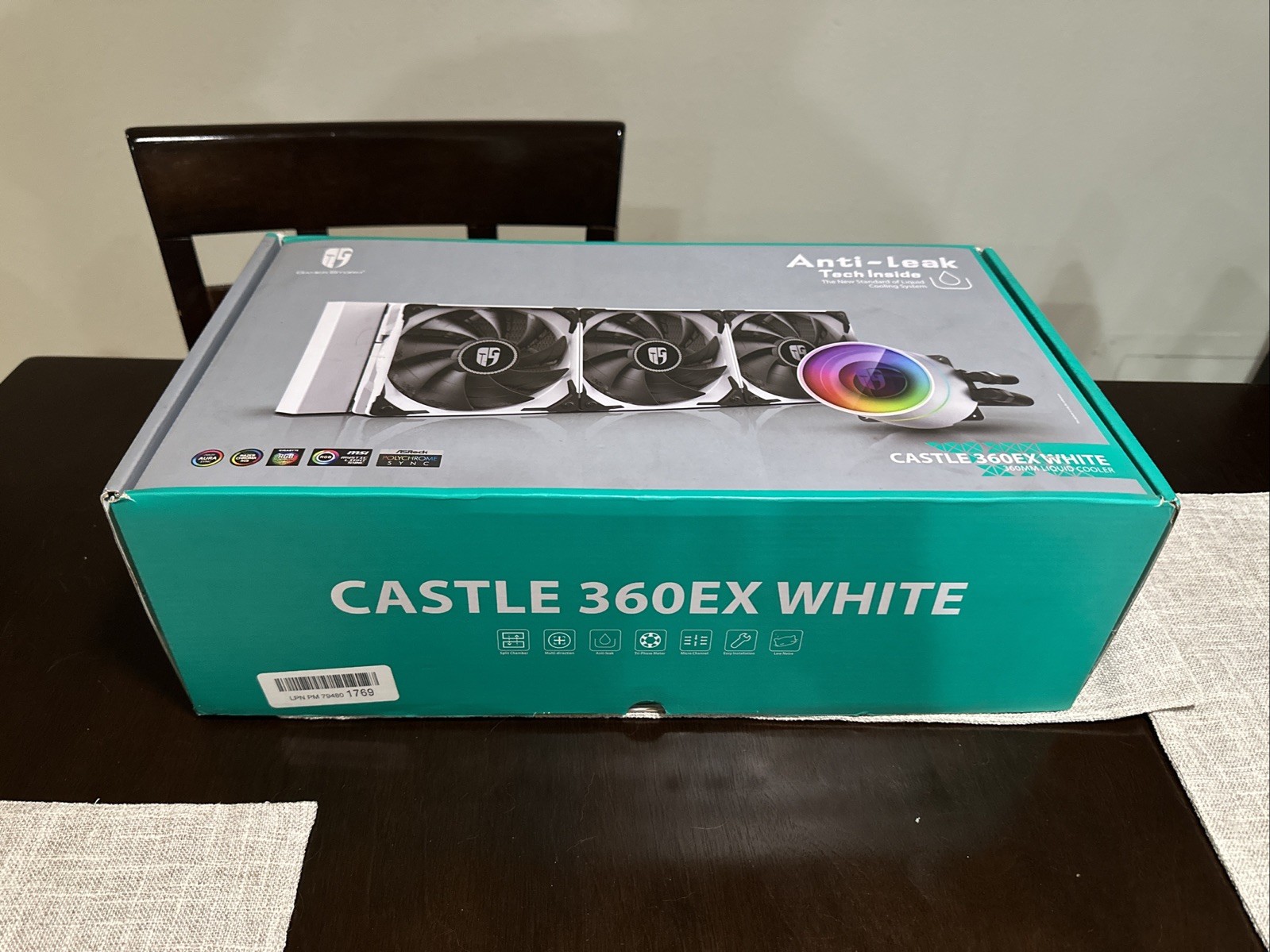 Gamer storm Castle White 360EX white 360mm Liquid Cooler AIO