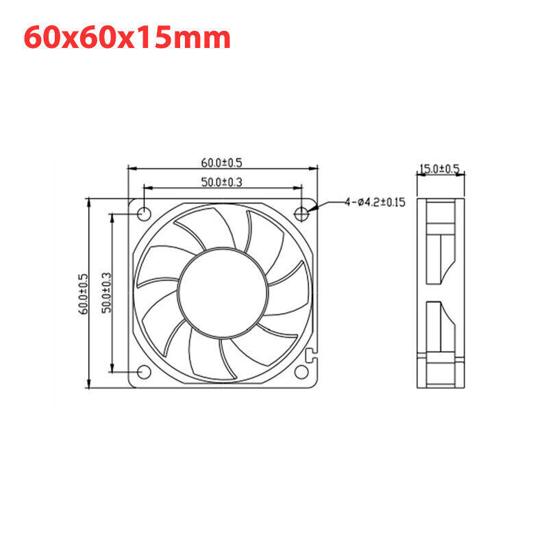 40/50/60/70/80/90/120mm DC Cooling Fan 5V 12V 24V Mini Silent Brushless Fans