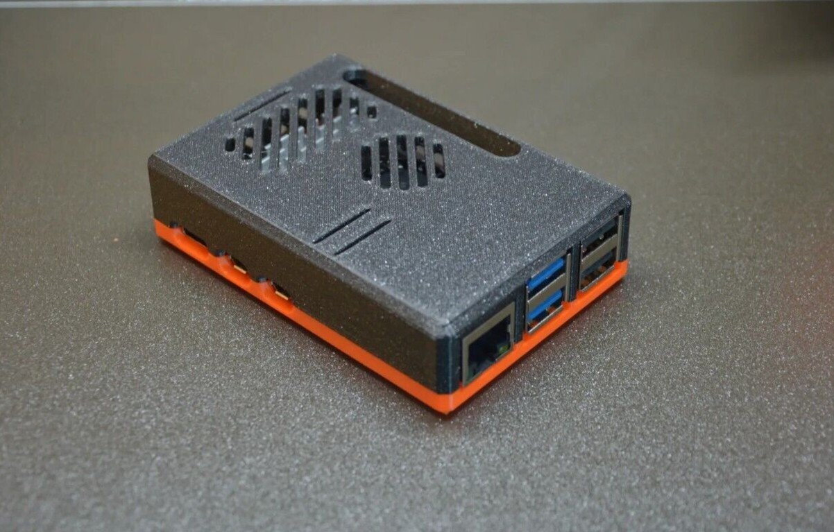 Raspberry Pi 5 Snap Fit Case (White or Black)