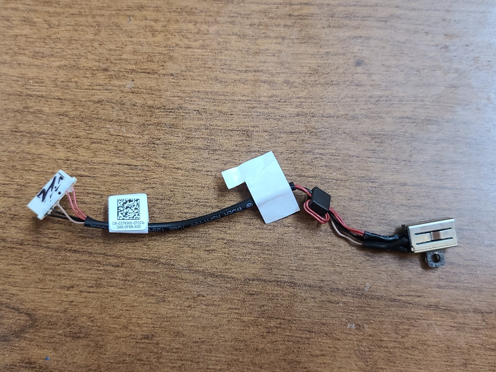 OEM DELL INSPIRON 17 5759 LAPTOP DC-IN POWER JACK CABLE 37KW6 037KW6 DC30100TT00