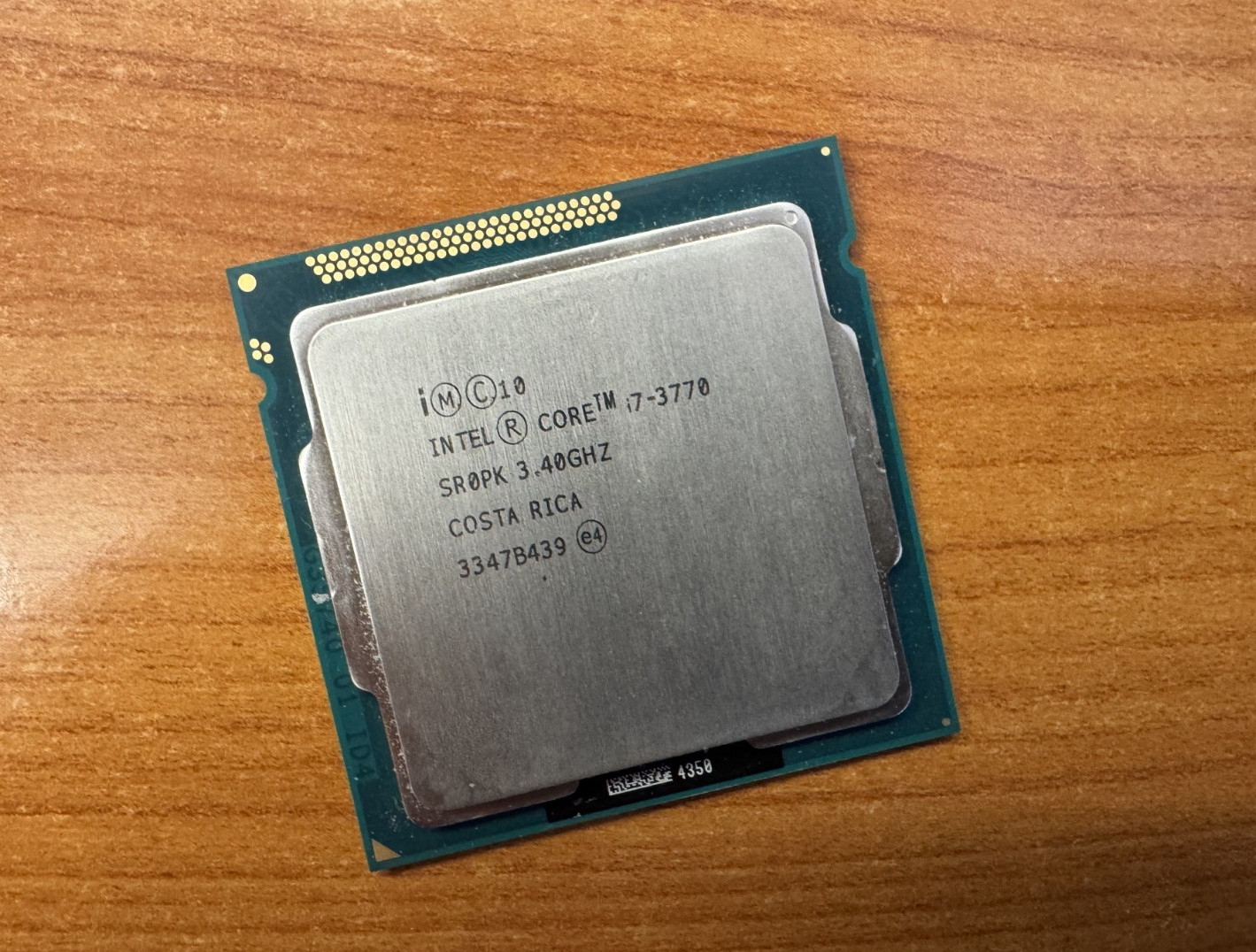 Intel 3rd Gen Core i7-3770 SR0PK 3.40GHz (Turbo 3.90GHz) 4-Core 8M LGA-1155 CPU