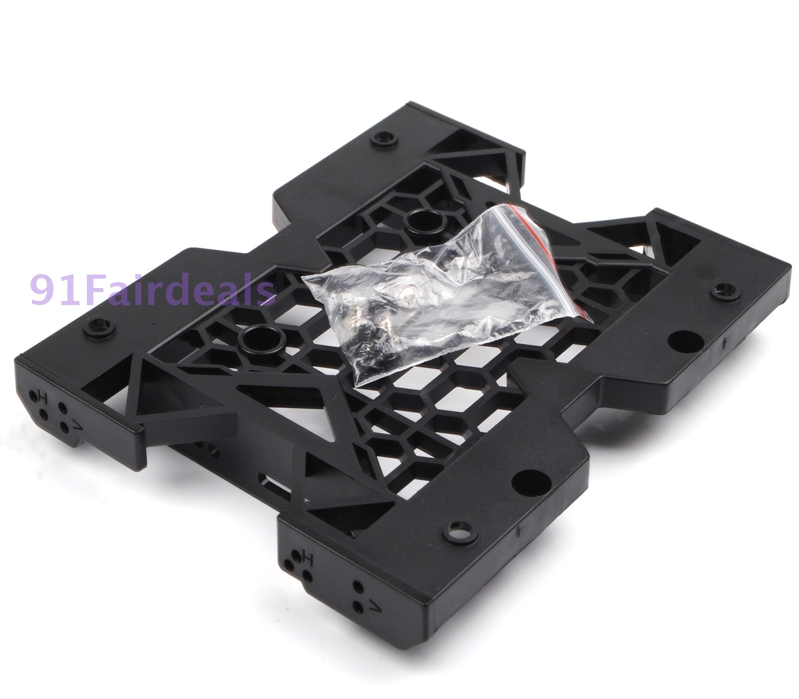 5.25″ to 3.5″ SSD HDD Adapter Bracket Optical Drive Bay Hard Drive Caddy Tray US