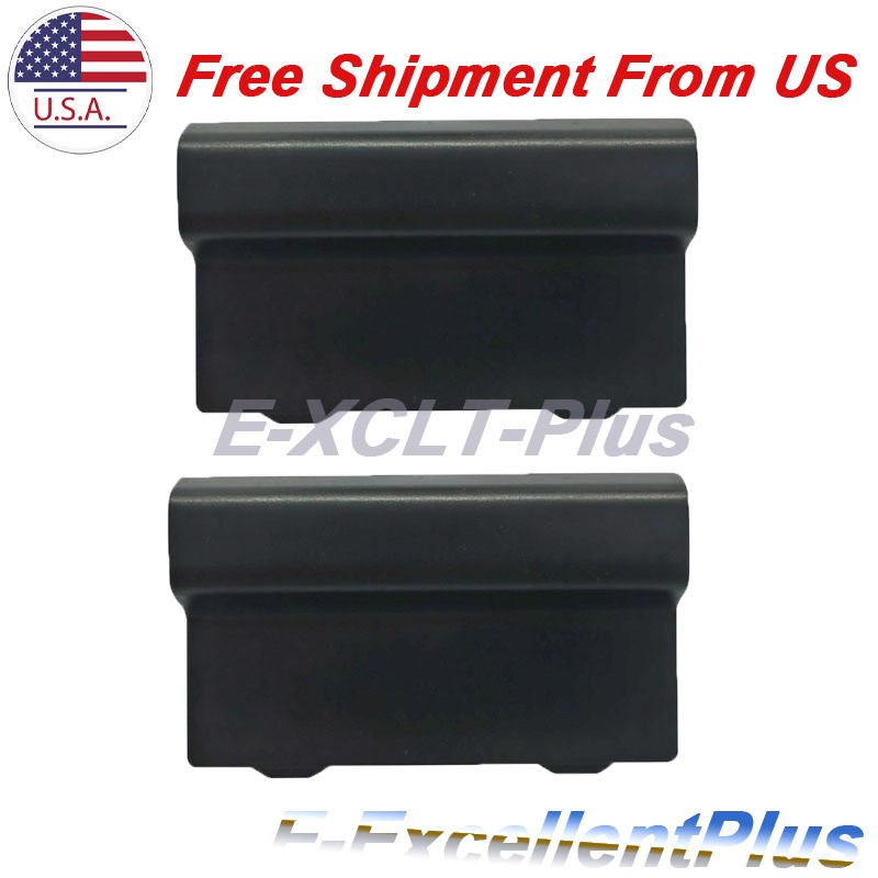 2PCS Main Hinge Cover Replace For Panasonic Toughbook CF-54 CF54 CF 54 Black