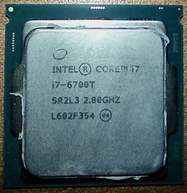 Intel Core i7-6700T – 2.8 GHz Quad-Core (SR2L3) Processor (S4:9) L602F354
