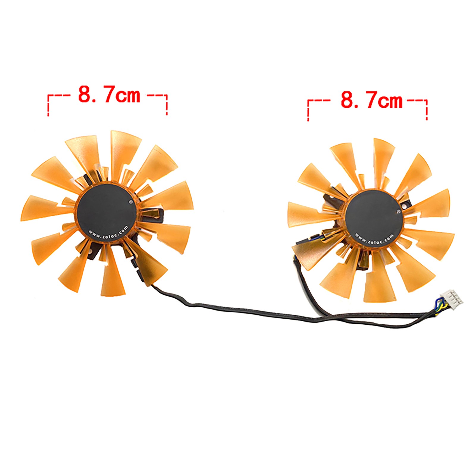 Graphic Card Cooling Fan VGA Cooling Fan VGA Parts for ZOTAC GTX970 750ti 750