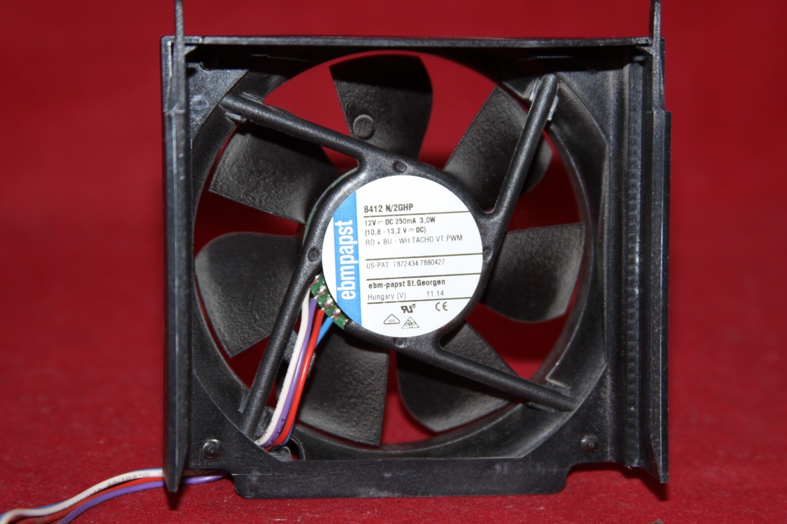 CPU Cooler (Heatsink + FAN) LGA 2011 (Socket R), Ebmpapst, Copper.