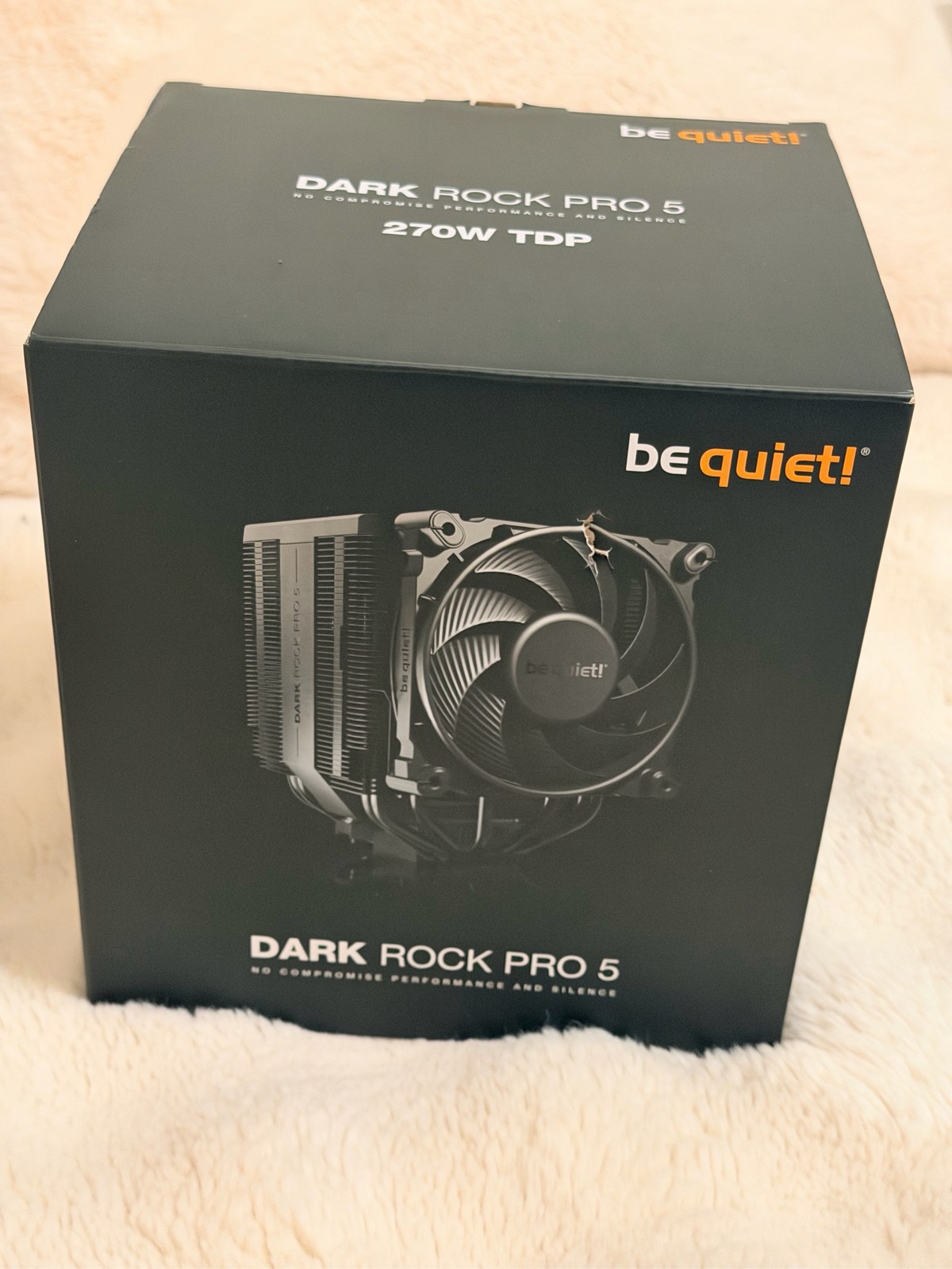 be quiet! Dark Rock Pro 5 270W TDP CPU Air Cooler BK036 Intel AMD