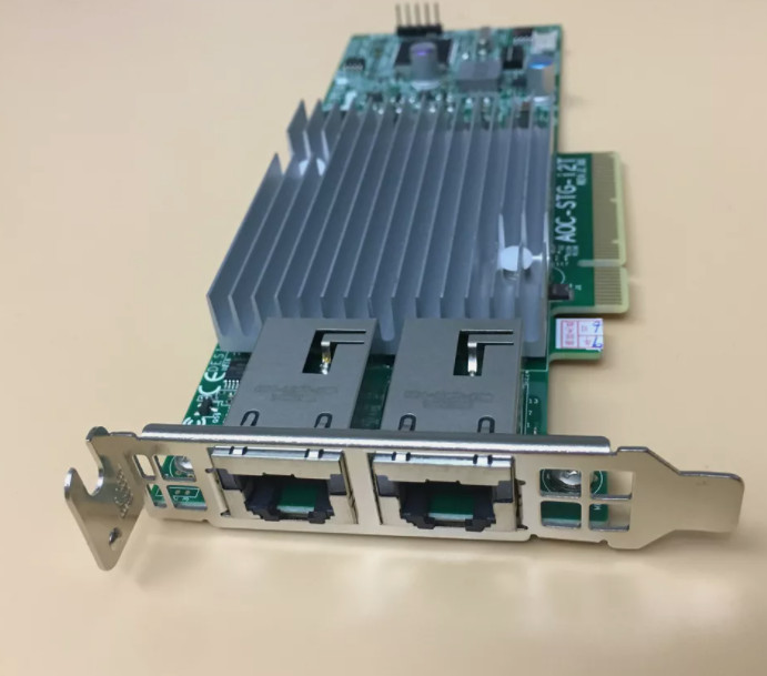 Supermicro AOC-STG-i2T Dual Port 10GbE Ethernet PCI-E Adapter NIC Intel X540-AT2