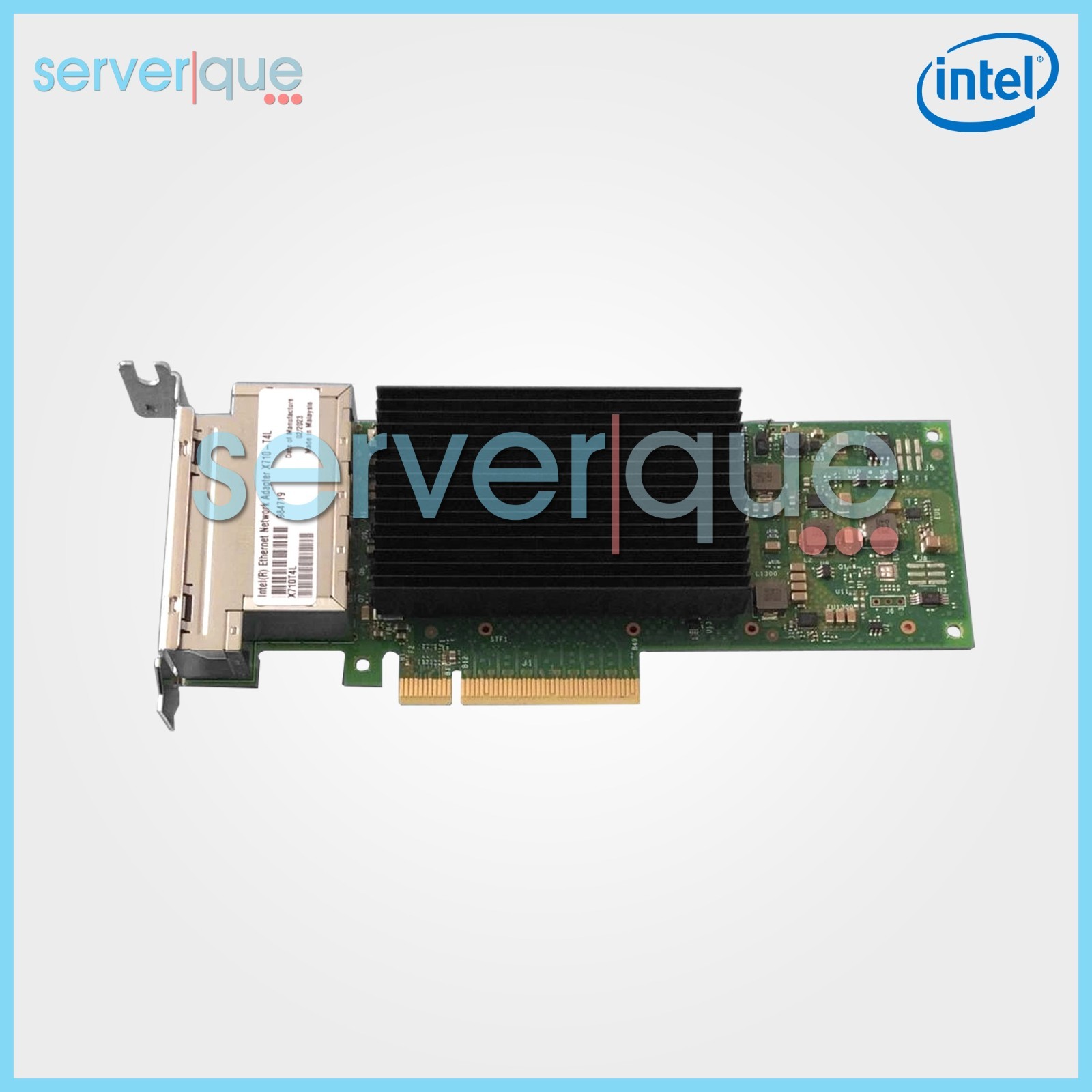 Dell K5DDV Intel X710-T4L 10Gbps Quad-port PCI-e Ethernet Network Adapter 0K5DDV