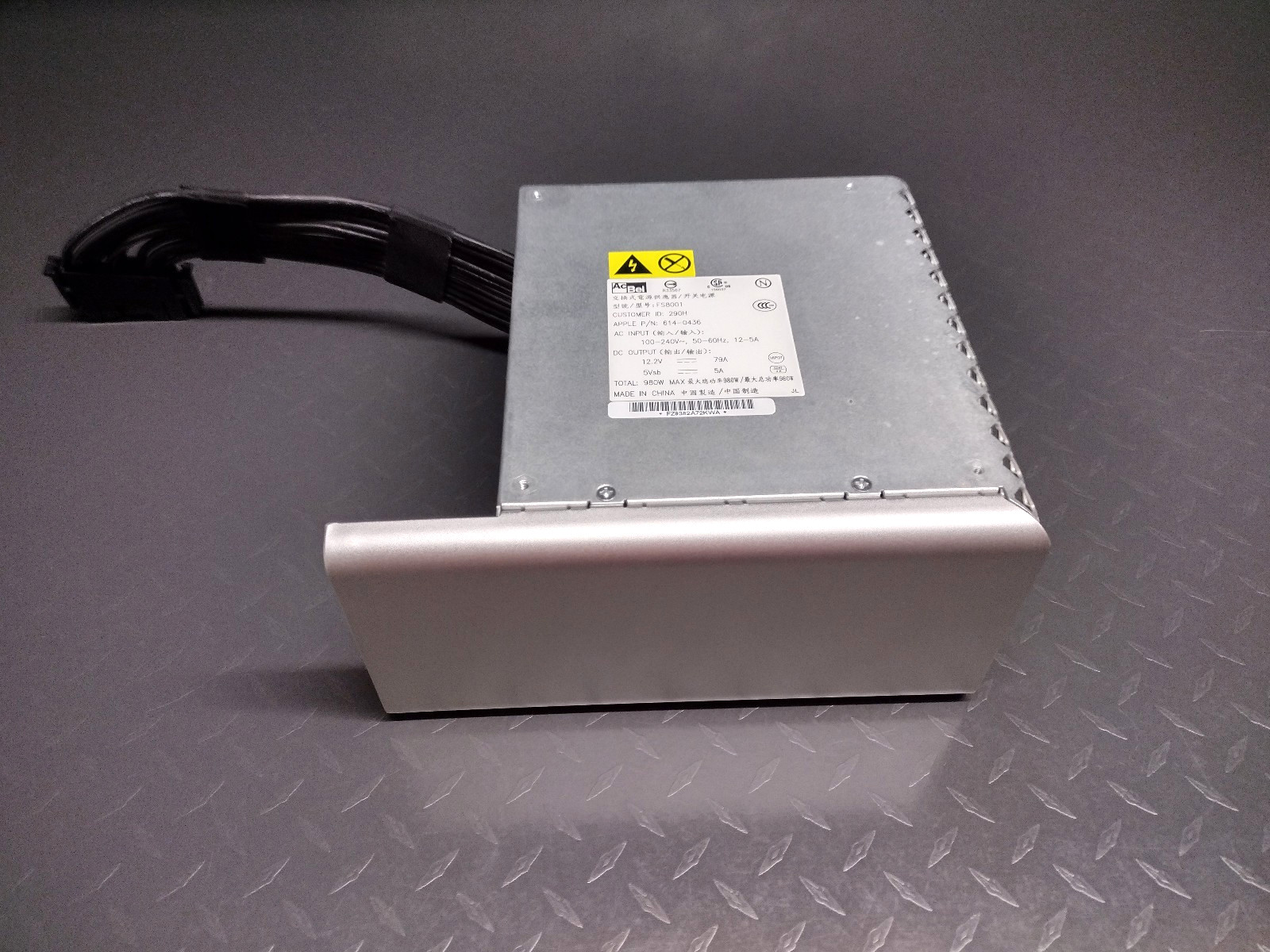 Apple Power Supply 980 Watts AcBel Genuine for Mac Pro A1289 early 2009