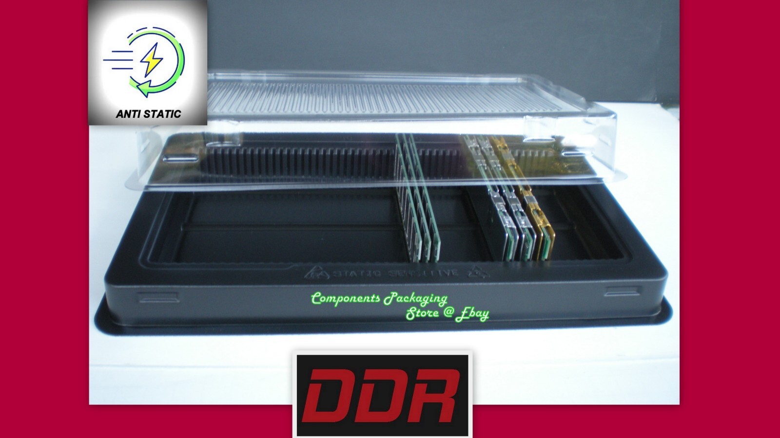 DDR Server Memory Storage Packaging 50 Count Per Tray – Sold in Lot of 2 5 12 20